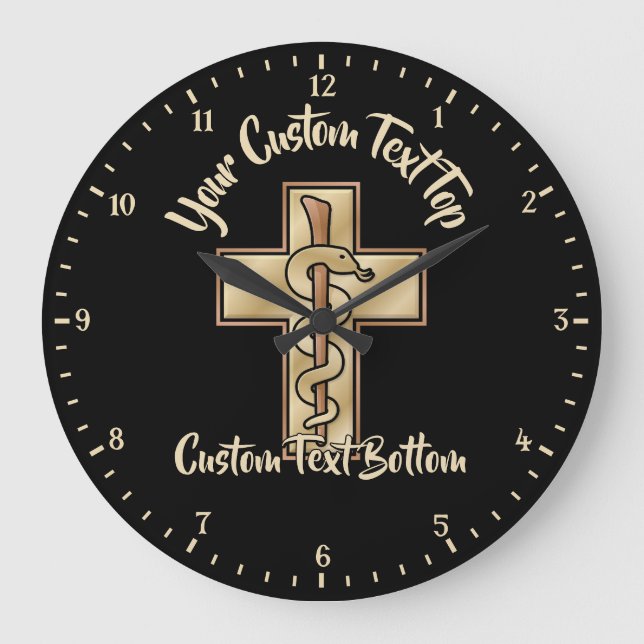 Grande Horloge Ronde Snake on Cross (Recto)