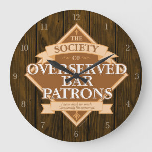 Grande Horloge Ronde Société des patrons des barreaux surveillés