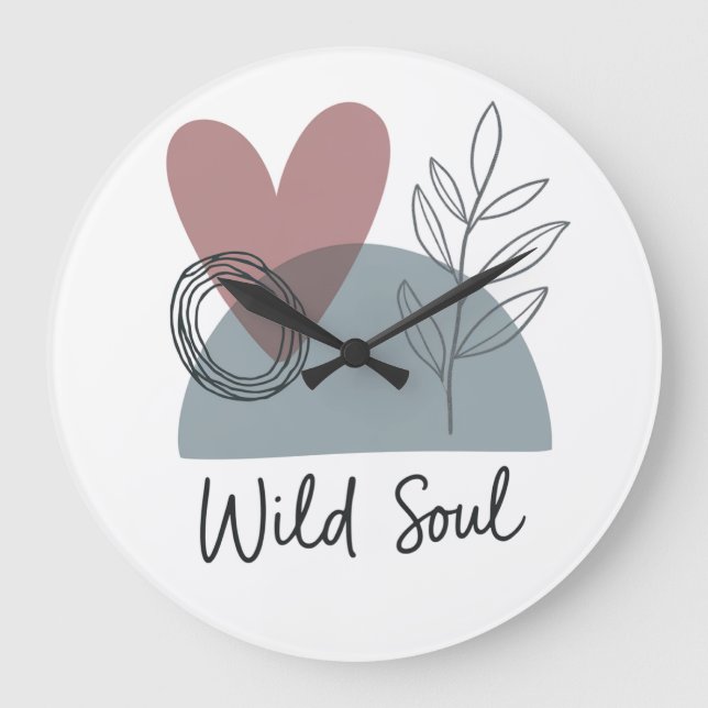 Grande Horloge Ronde Soul sauvage (Recto)