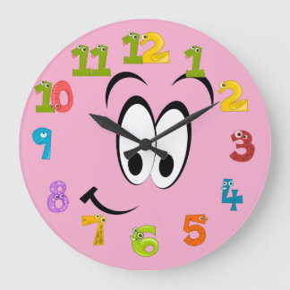 Grande Horloge Ronde Sourire
