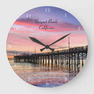 Grande Horloge Ronde Spectacular Sunset at Newport Beach