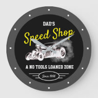 Speed Shop Papa's Any Name Hotrod Fumer Pneus