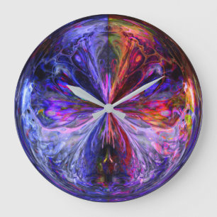 Grande Horloge Ronde Sphère de fantaisie