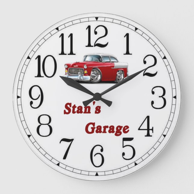 Grande Horloge Ronde Stan's Garage (Recto)