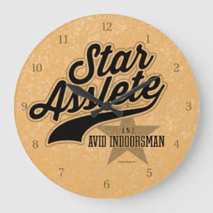 Grande Horloge Ronde Star Asslete (Avid Indoorsman)