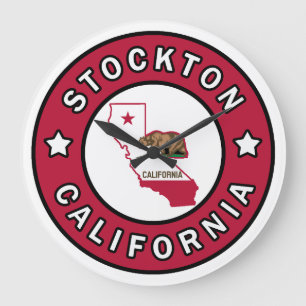 Grande Horloge Ronde Stockton, Californie