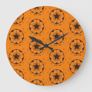 Grande Horloge Ronde style exquis