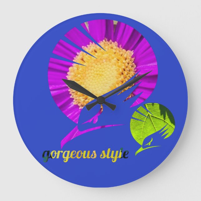 Grande Horloge Ronde style magnifique (Recto)