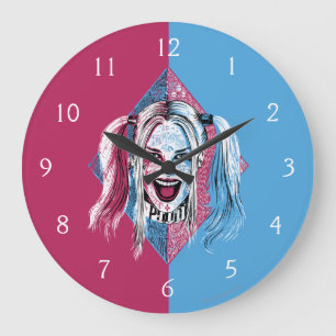 Grande Horloge Ronde Suicide Squad   Harley Laugh