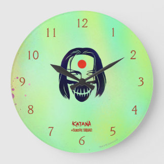 Grande Horloge Ronde Suicide Squad | Katana Head Icon