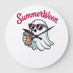 Grande Horloge Ronde Summerween Ghost Vibes 2026 : Fantomatique rencont