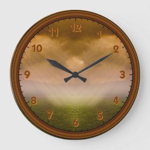 Grande Horloge Ronde Sunbees