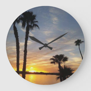 Grande Horloge Ronde Sunrise du lac Havasu