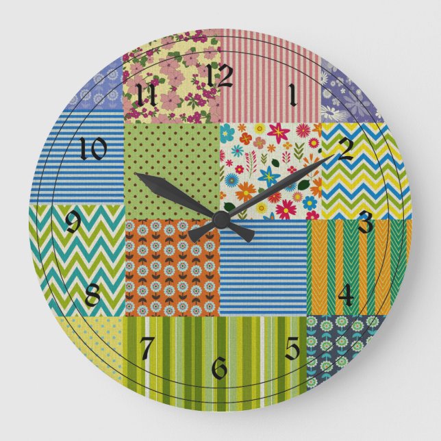 Grande Horloge Ronde Surface composée (Recto)