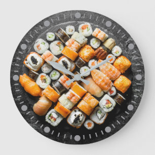 Grande Horloge Ronde Sushi platter