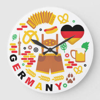 Grande Horloge Ronde Symbole national de Germany