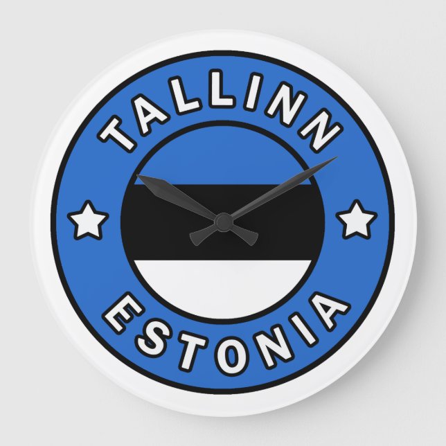 Grande Horloge Ronde Tallinn Estonie (Recto)