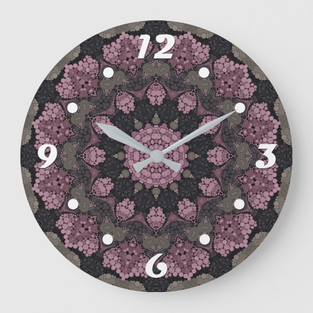 Grande Horloge Ronde Tapis perse (Recto)