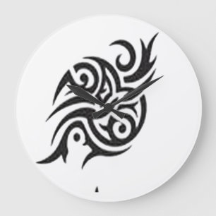 Grande Horloge Ronde Tatouage