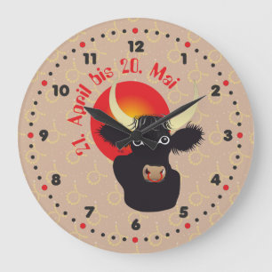 Grande Horloge Ronde Taureau du 21 avril au 20 mai