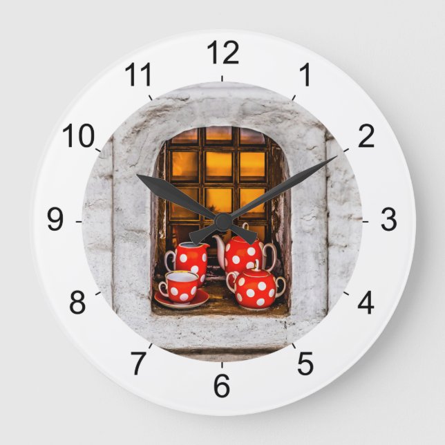 Grande Horloge Ronde Tea Party (Recto)