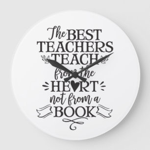 Grande Horloge Ronde Teacher Appreciation Class Venin Idea Thank You
