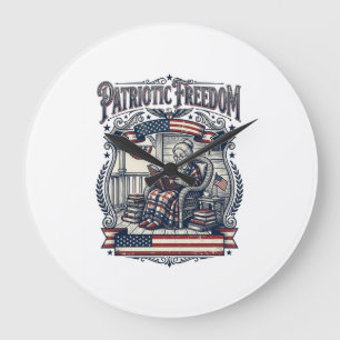 Grande Horloge Ronde Tee-shirt graphique vectoriel de ver de livre de p