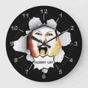 Grande Horloge Ronde Téléchargez votre photo...