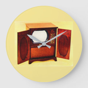 Grande Horloge Ronde téléviseur no 1 des années 1950
