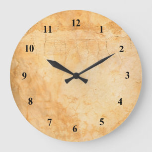 Grande Horloge Ronde Terracotta brick