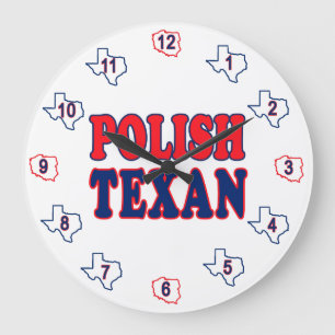 Grande Horloge Ronde Texan polonais