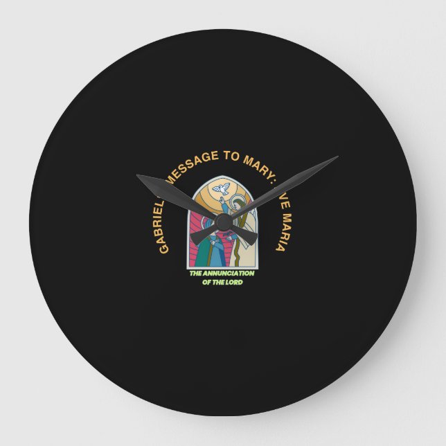 Grande Horloge Ronde The Annunciation of the Lord (Recto)
