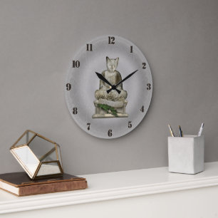 Grande Horloge Ronde The Dao of Meow Clock