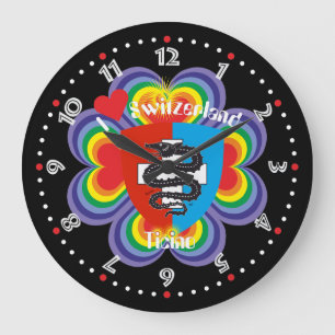 Grande Horloge Ronde Ticino Suisse Svizzera Svizra