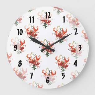 Grande Horloge Ronde Tigridies