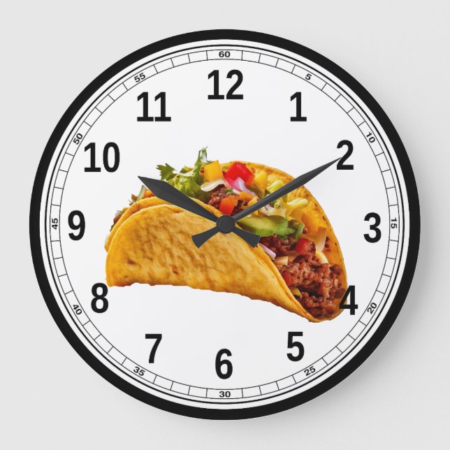 Grande Horloge Ronde Timbre Taco (Recto)