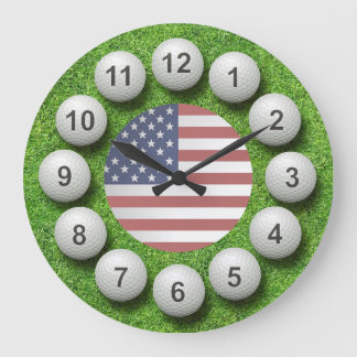 Grande Horloge Ronde Timepiece de US Golf Balls
