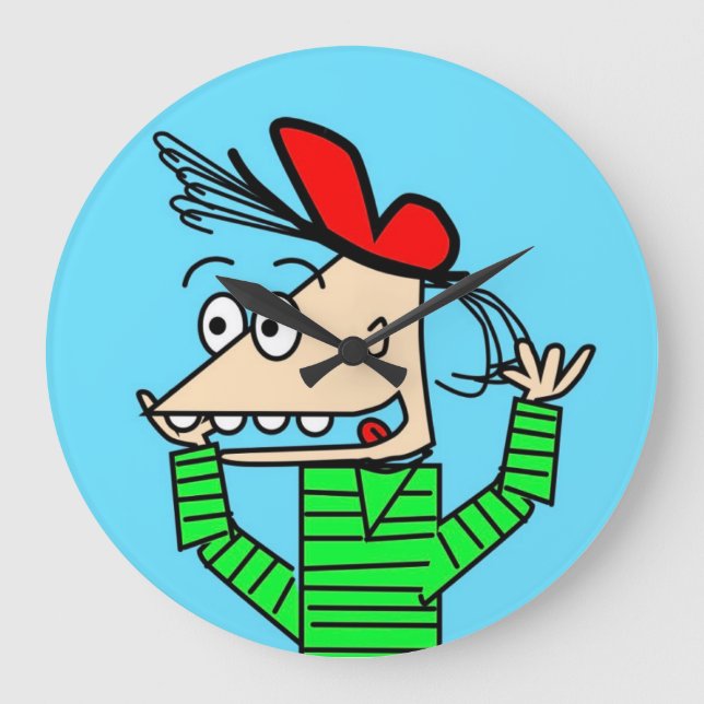 Grande Horloge Ronde Timmy Tremblait (Recto)