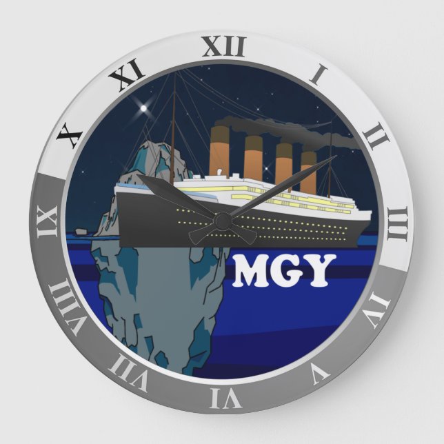Grande Horloge Ronde Titanic (Recto)