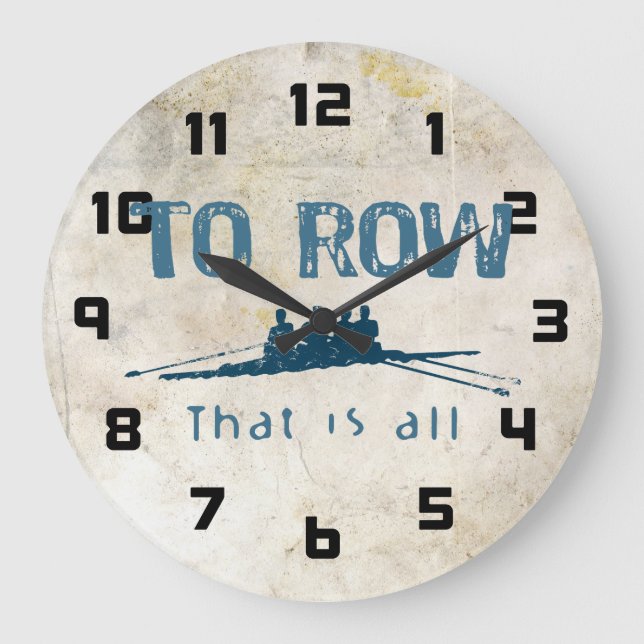 Grande Horloge Ronde To Row (Recto)