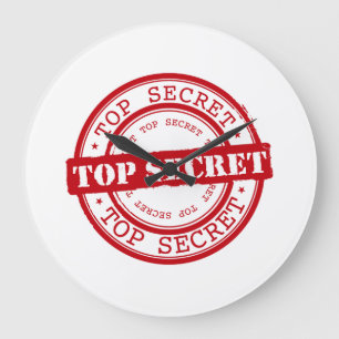 Grande Horloge Ronde Top Secret Seal