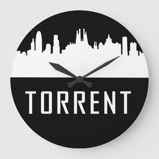 Grande Horloge Ronde Torrent | villes d'Espagne (Recto)