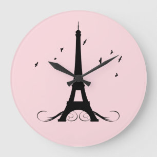 Grande Horloge Ronde Tour Eiffel de Paris