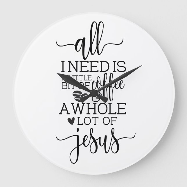 Grande Horloge Ronde Tout I Need  (Recto)