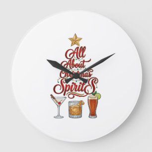 Grande Horloge Ronde Tout sur les cocktails de Noël Esprits Whiskey Sta