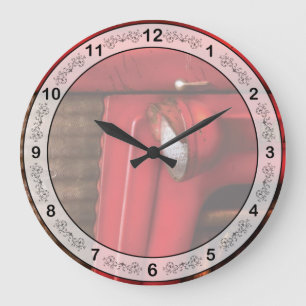Grande Horloge Ronde Tracteur - Le Tracteur