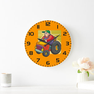 Grande Horloge Ronde Tracteur routier agricole