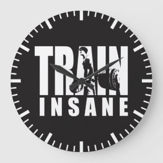 Grande Horloge Ronde TRAIN INSANE - Deadlift - Gym Workout Motivational