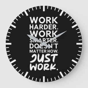 Grande Horloge Ronde Travail - Gymnase, Hustère, Succès, Motivation