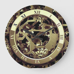 Grande Horloge Ronde Travaux d'horloge